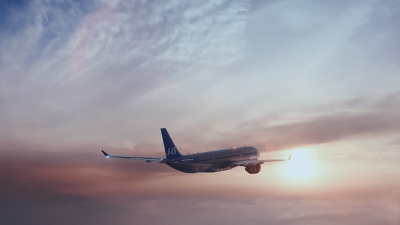 Scandinavian Airlines 45-Second TV Spot